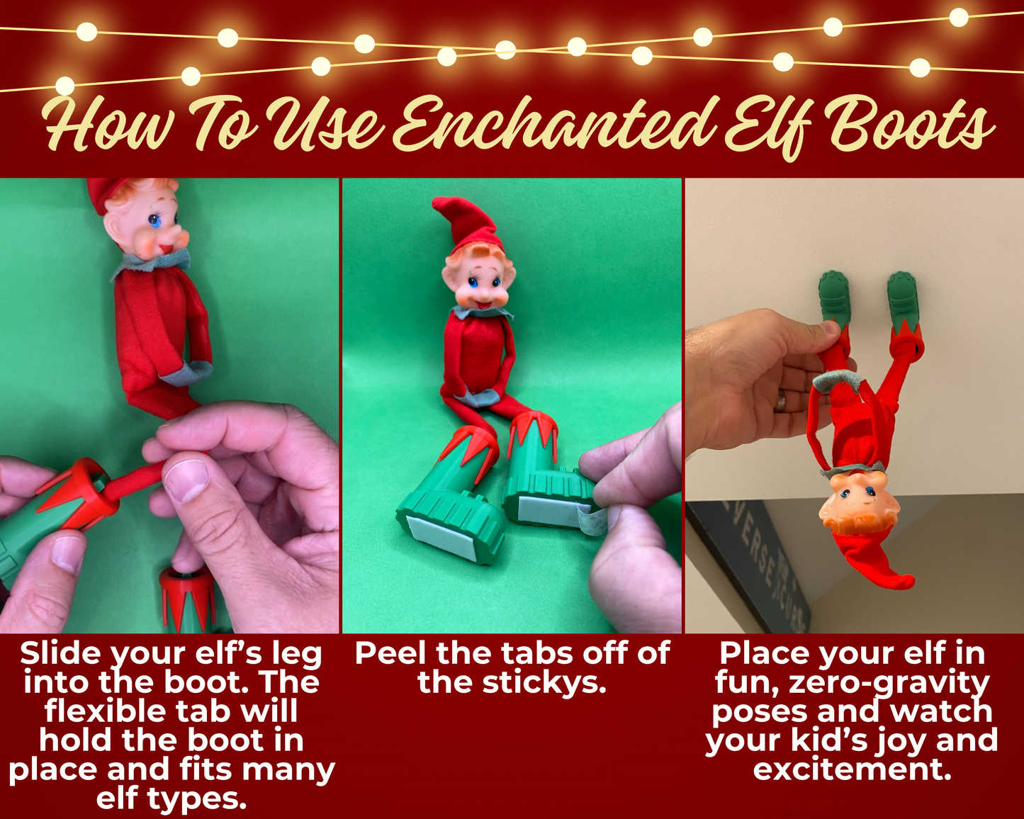 The Ultimate Christmas Elf Upgrade: Enchanted Elf Boots AND MerryMitts