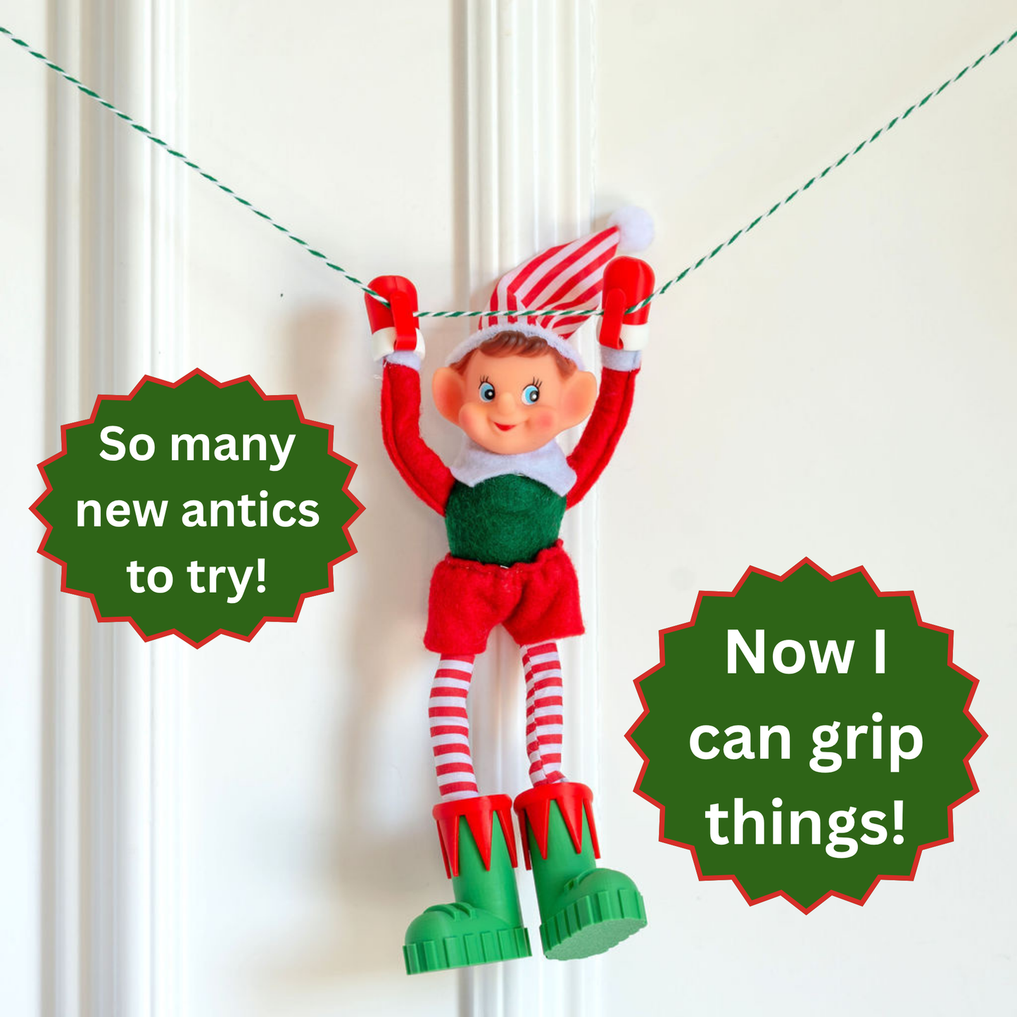 The Ultimate Christmas Elf Upgrade: Enchanted Elf Boots AND MerryMitts