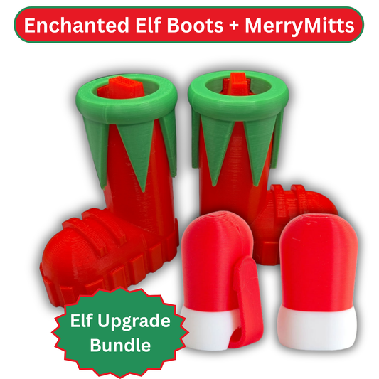The Ultimate Christmas Elf Upgrade: Enchanted Elf Boots AND MerryMitts