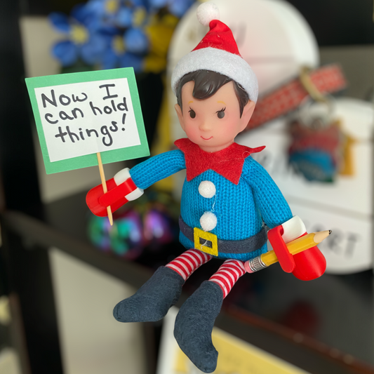 MerryMitts – Elf Mittens with Bendy Thumb for Gripping, Holding & Posing