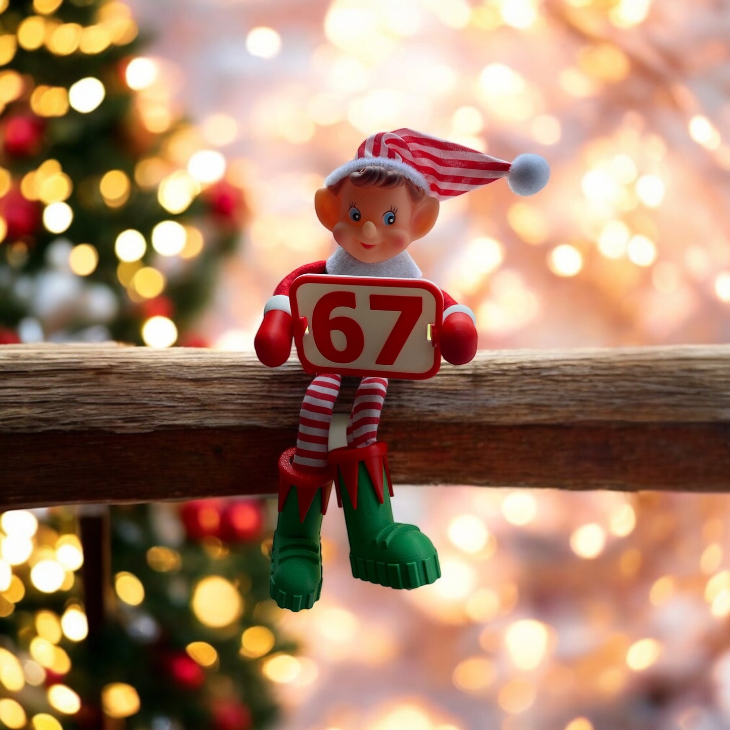 67 Viral 6-7 Elf Sign + MerryMitts