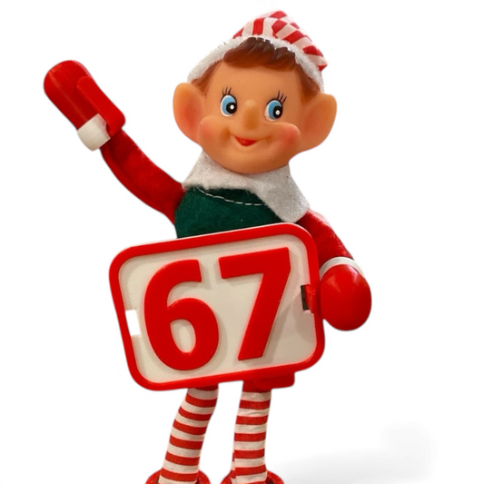 67 Viral 6-7 Elf Sign + MerryMitts