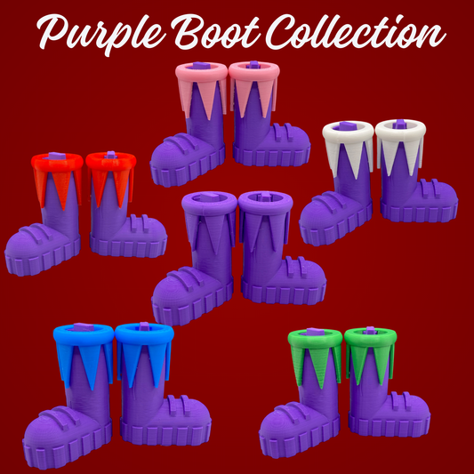 Purple Boot Collection - LIMITED EDITION