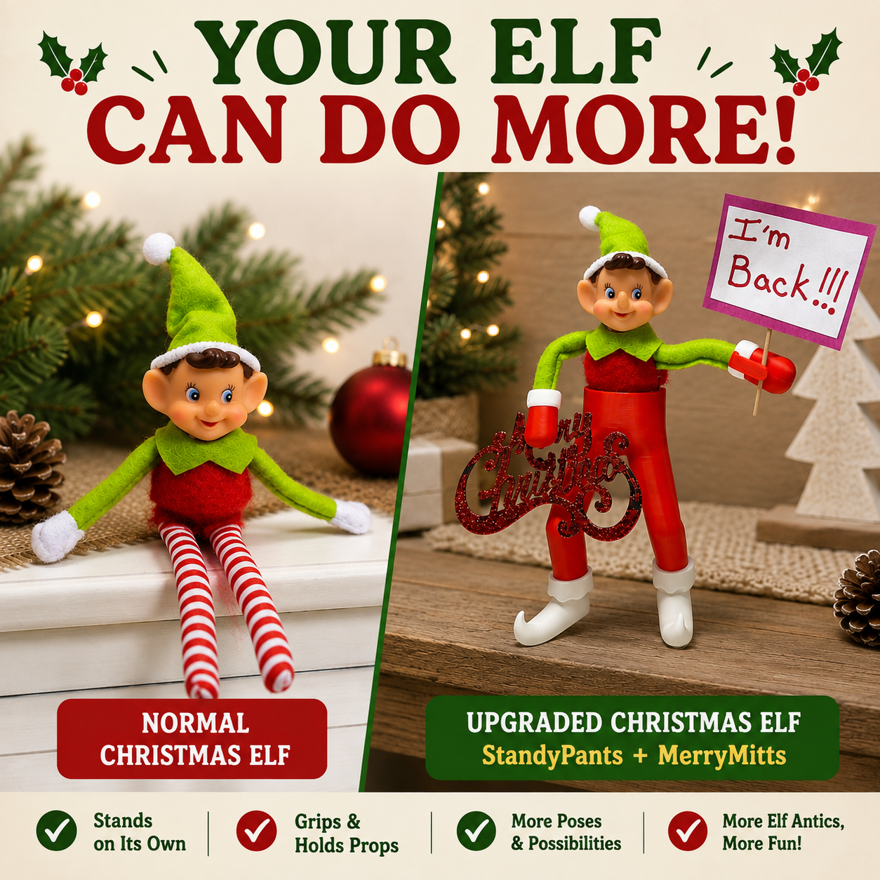 StandyPants – Standing Pants for your Christmas Elf