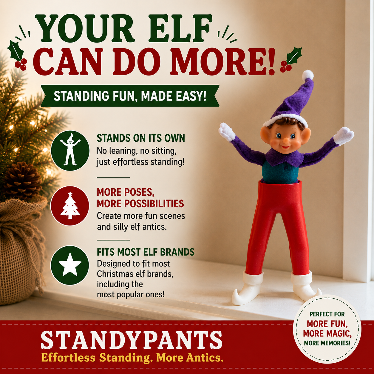StandyPants – Standing Pants for your Christmas Elf