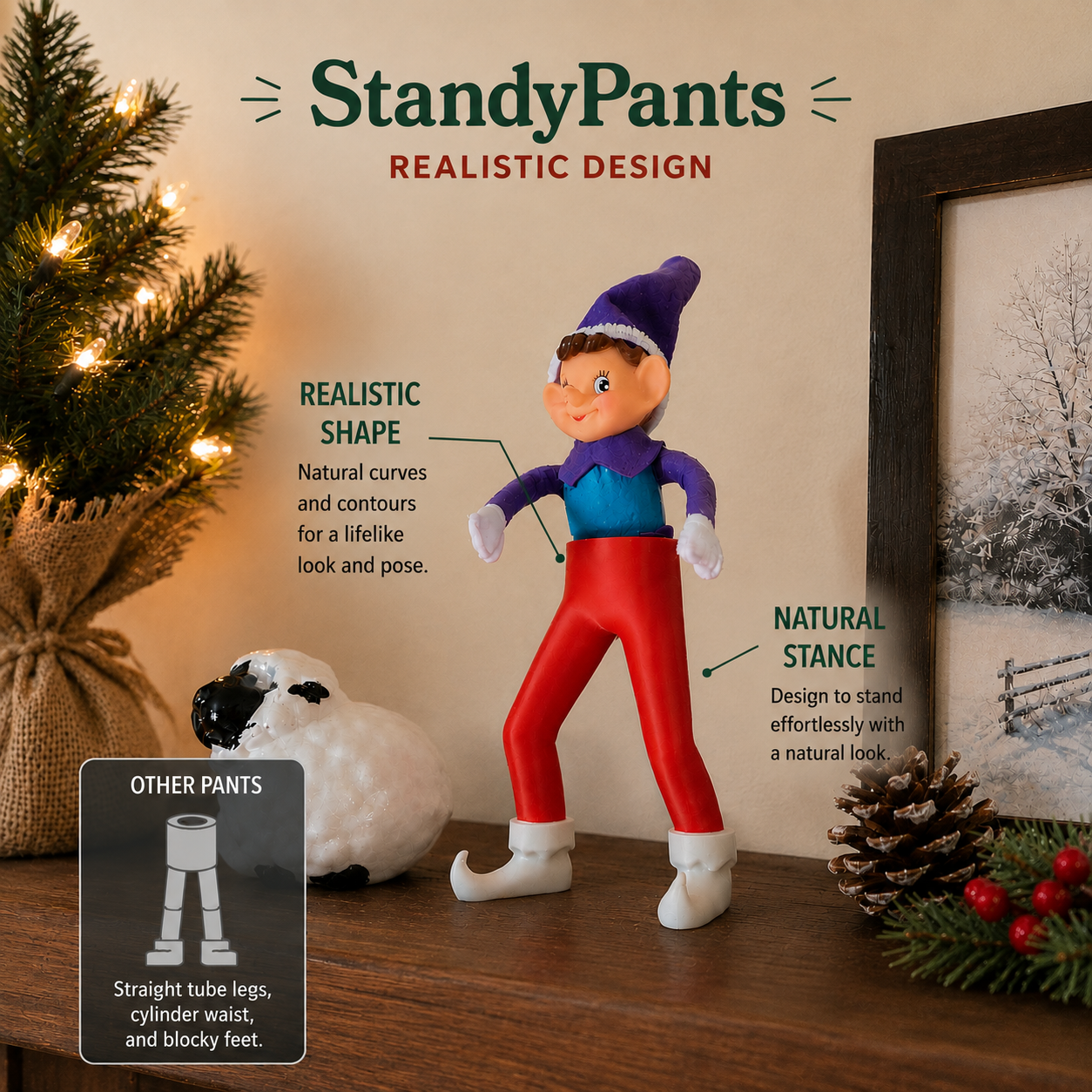 StandyPants – Standing Pants for your Christmas Elf